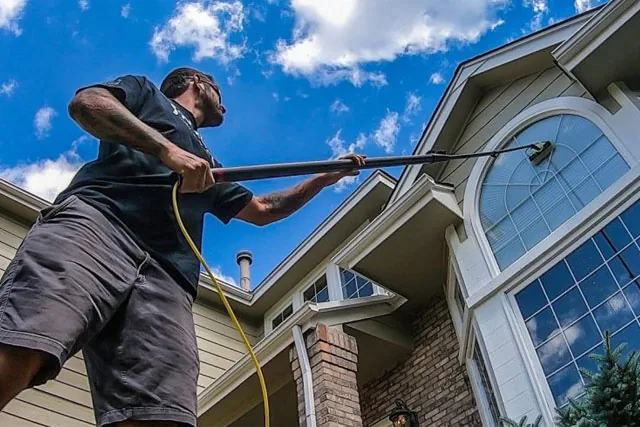 Professional equipment used for high and angled glass